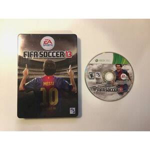 FIFA 13 [Steelbook Edition] (Xbox 360, 2012) Soccer Steelbook & Disc, No Manual